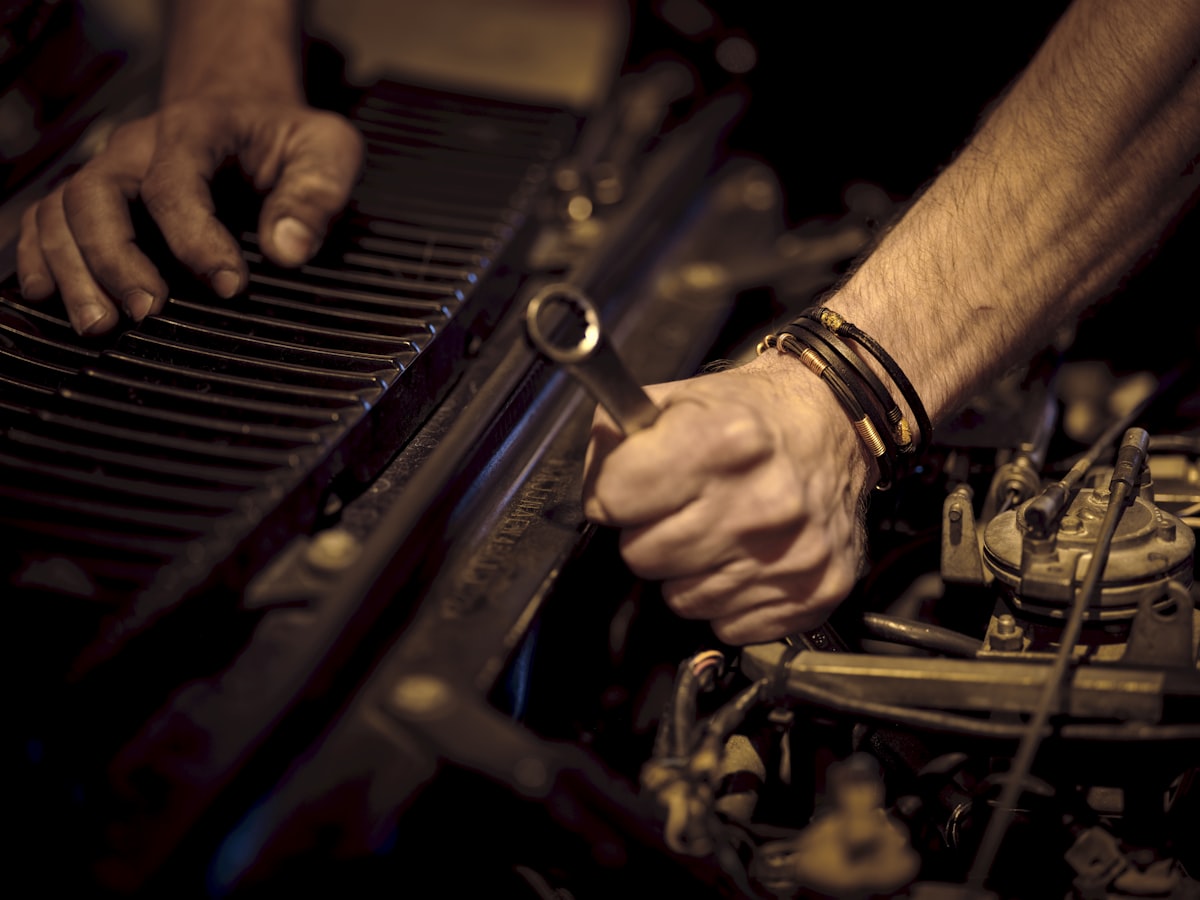 Entretien mécanique d'un moteur